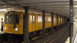 UBahn Berlin  UBahnhof TheodorHeussPlatz U2 HD 1080p [upl. by Nnairek]