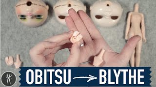 OBITSU to BLYTHE Doll Neck Adaptors With Articulated Joint  How ToInstallation Tutorial [upl. by Furiya618]