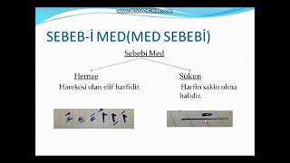 TECVİD DERSLERİ 2 SEBEBİ MED [upl. by Aneetak]