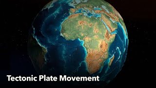 Animated Maps Tectonic Plate Movement [upl. by Airun500]