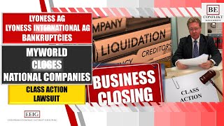 LYONESS BANKRUPTCIES MYWORLD CLOSES NATIONAL COMPANIES  INVESTMENT RECOVERY quotCLASS ACTION LAWSUITquot [upl. by Errecart602]