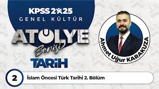 2  İslam Öncesi Türk Tarihi 2 Bölüm  Ahmet Uğur KARAKUZA [upl. by Scherle]