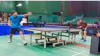 R16  Ishanth Koride AWA VS Chirantan Khajandar GSM match highlights trending sports pingpong [upl. by Thurlough]