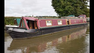 SOLD  The Roosters Rest 57 Trad 2008 Tim TylerMike ChristianDream Narrowboats [upl. by Sokram407]