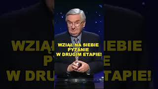 Nietypowe zachowanie uczestnika teleturnieju Jeden z dziesięciu [upl. by Rezal]