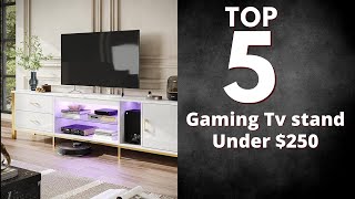 Top 5 Gaming TV Stand Under 250 [upl. by Airdnola791]