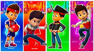 Team Ryder 😂  Ryder 🆚 Ryder 🆚 Ryder 🆚 Ryder  PAW Patrol 🎶 Tiles Hop EDM Rush [upl. by Akilaz]