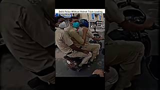 Police without helmet😱😂… automobile motovlog tamil rider bike police prank funnycomedy [upl. by Dnanidref700]