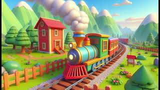 Choo Choo Train  Nursery Rhymes amp Kids Songs [upl. by Nilde]