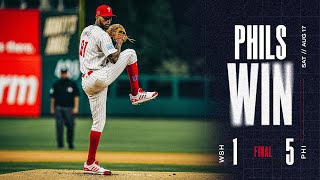 Nationals vs Phillies Game Highlights 81724  MLB Highlights [upl. by Silvan]