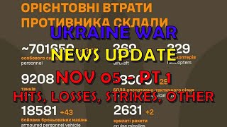 Ukraine War Update NEWS 20241105a Pt 1  Overnight amp Other News [upl. by Northrup]