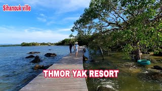 Thmor Yak Resort at Steong Hav District  Sihanouk ville view  Cambodia Tour  4K Video [upl. by Phipps731]