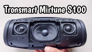 Tronsmart Mirtune S100 50W Portable Speaker REVIEW [upl. by Ataymik]