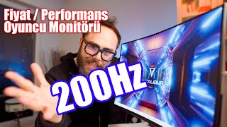 Tam Fiyat Performans Monitörü  200Hz Casper Excalibur 238quot Curved Monitör [upl. by Ulrica248]