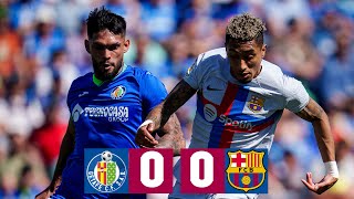 GETAFE 00 BARÇA  LALIGA 202223 MD29 [upl. by Scotney]