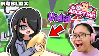 Vidia Plays ADOPT ME  Roblox  Adopt Me [upl. by Gerg]