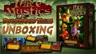 Mice And Mystics Downwood Tales Unboxing HD Castellano Tu Turno [upl. by Hegyera]