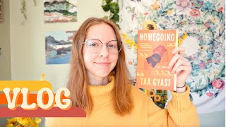 ✨ peaceful reading vlog ✨ Homegoing by Yaa Gyasi no spoilers [upl. by Jordana]