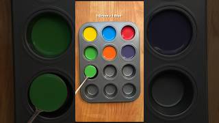 Creating 9 colors with three primary colors 🎨 drawing asmr art [upl. by Khalil133]