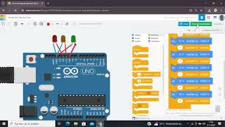 IOT Programmeren in TinkerCad [upl. by Tiemroth]