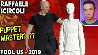 Magician REACTS to Raffaele Scircoli on Penn and Teller FOOL US 2019 [upl. by Irmina]