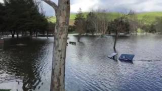 Hellyer Park FloodingVideo 3 [upl. by Einnad]