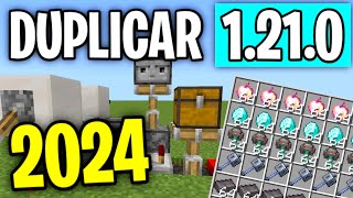 😱 121 DUPLICAR en MINECRAFT BEDROCK 2024 👈 en MENOS de 3 MINUTOS [upl. by Ainyt]