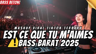 DJ EST CE QUE TU M’AIMES REMIX BREAKBEAT FULL BASS X SOUND KEHANCURAN  DJ BREAKBEAT 2024 TERBARU [upl. by Vez640]