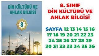 8 Sınıf Din Kültürü Ders Kitabı Sayfa 12 13 14 15 16 17 18 19 20 21 22 23 24 25 26 27 36 Cevapları [upl. by Idalla]