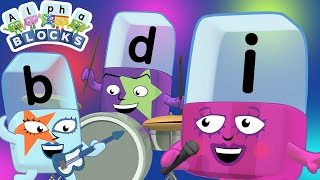 The Alphabet Song  Learn to Read  officialalphablocks [upl. by Roxanna]