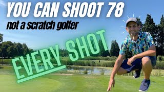 HOW TO BREAK 80 Course Vlog  Every Shot MCCLEERY GOLF COURSE [upl. by Sumaes703]