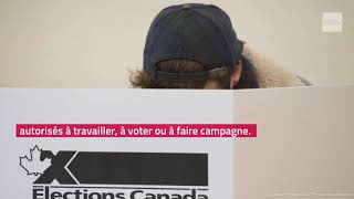 Élections Canada maintient la date du scrutin [upl. by Naloc]