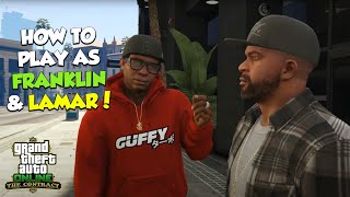 How To Start The NEW Franklin amp Lamar CoOp Story GTA Online The Contract DLC [upl. by Marston]