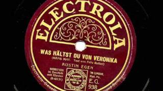 Was hältst du von Veronika Austin Egen 1928 [upl. by Asseral419]