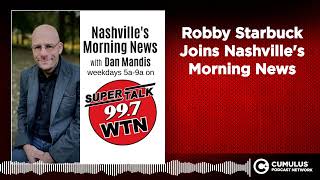 Robby Starbuck Joins Nashvilles Morning News [upl. by Ayoras]