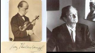 Georg Kulenkampff amp Wilhelm Kempff play Beethoven Kreutzer Sonata 1rst mvt [upl. by Ayhdnas769]