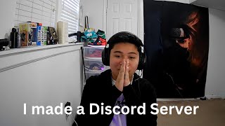 I made a discord server [upl. by Suidualc]