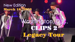 New Edition Legacy Tour 2023  Capital One Arena  Washington DC  CLIPS Part 2 [upl. by Logan]