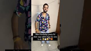 Bddy party 🥳 baddy birthday party prank shorts viralshort [upl. by Dazhahs]