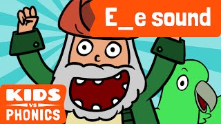 EE  Fun Phonics  How to Read  Magic E  Made by Kids vs Phonics [upl. by Assetniuq]