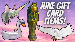 Roblox June 2024 Gift Card Items Part 1 [upl. by Jeannie]