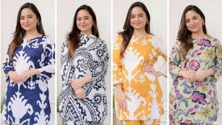 printed suits dazine lown  Allover printed suits dazine 2024 [upl. by Eeneg956]