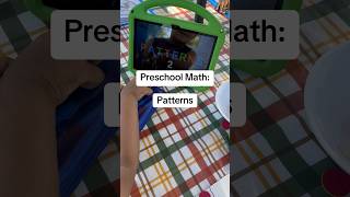 Math activity for preschoolers homeschooling preschoolactivities preschoolathome homeschool [upl. by Lurie]