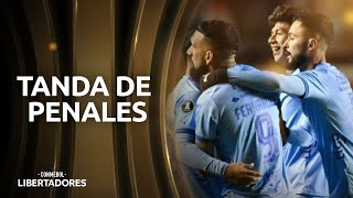 COMPLETO  TANDA DE PENALES DE BOLIVAR E EN OCTAVOS DE LA CONMEBOL LIBERTADORES [upl. by Aivlys]