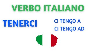 VERBO TENERCI VERBO PRONOMINALE ITALIANO [upl. by Inram639]