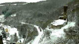 Endlich Winter Schneefreuden kurz vor dem Jahreswechsel  Teil 1 Von Boppard in die Vordereifel [upl. by Islehc]