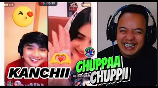 CHUPPA CHUPPI COMEDY SURESH LAMA AND DRAALEEYA REACTION video sureshlamaAleeya Aleey [upl. by Jobyna]