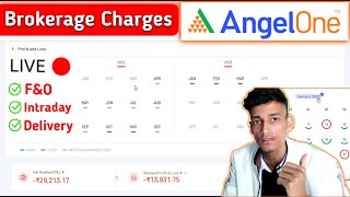 Angel One Brokerage Charges in Option trading  angel one brokerage charges in delivery intraday FampO [upl. by Aldwin]