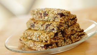 HowTo Make Granola Bars COLLAB WITH THE DOMESTIC GEEK [upl. by Yniattirb]