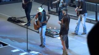 Kenny Chesney Kacy Musgraves and Eli Young pay tribute to George Jones Live in Peoria HQ [upl. by Cerell]